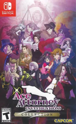 Capa de Ace Attorney Investigations Collection (Switch)
