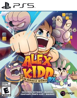 Capa de Alex Kidd in Miracle World DX (PS5)