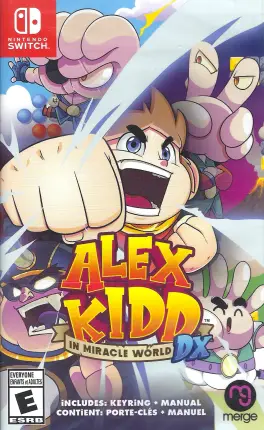 Capa de Alex Kidd in Miracle World DX (Switch)