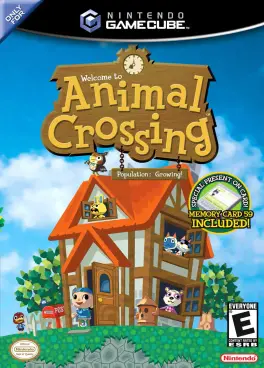 Capa de Animal Crossing (GameCube)