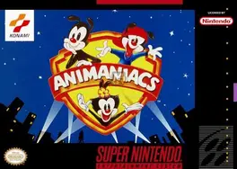 Capa de Animaniacs (SNES)