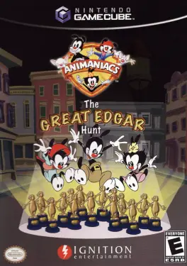 Capa de Animaniacs: The Great Edgar Hunt (GameCube)