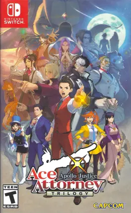 Capa de Apollo Justice: Ace Attorney Trilogy (Switch)