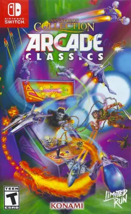 Capa de Arcade Classics Anniversary Collection (Switch)