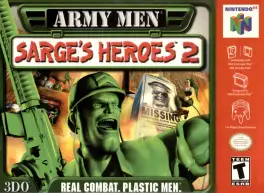 Capa de Army Men: Sarge's Heroes 2 (N64)
