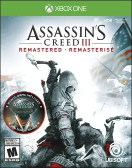 Capa de Assassin's Creed III Remastered (Xbox One)