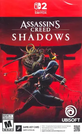 Capa de Assassin’s Creed: Shadows [Key Card] (Switch 2)