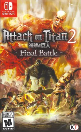 Capa de Attack on Titan 2: Final Battle (Switch)