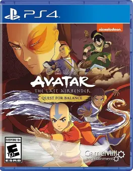 Capa de Avatar: The Last Airbender - Quest for Balance (PS4)