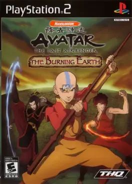 Capa de Avatar : The Last Airbender, The Burning Earth (PS2)