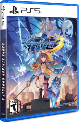 Capa de Azure Striker Gunvolt 3 (PS5)
