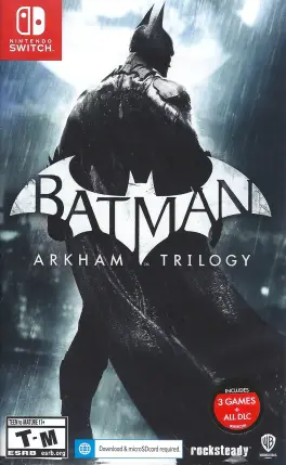 Capa de Batman: Arkham Trilogy (Switch)