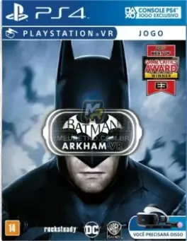 Capa de Batman Arkham VR (PS4)