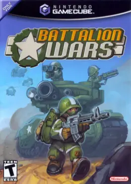 Capa de Battalion Wars (GameCube)