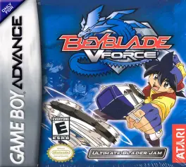 Capa de Beyblade VForce: Ultimate Blader Jam (GBA)