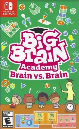 Capa de Big Brain Academy: Brain vs. Brain (Switch)