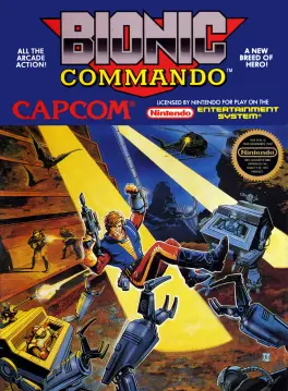 Capa de Bionic Commando (NES)