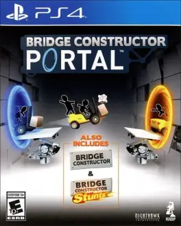 Capa de Bridge Constructor Portal (PS4)
