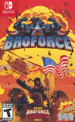 Capa de Broforce (Switch)