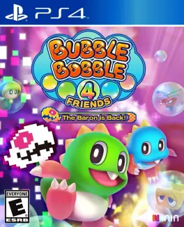 Capa de Bubble Bobble 4 Friends: The Baron Is Back (PS4)