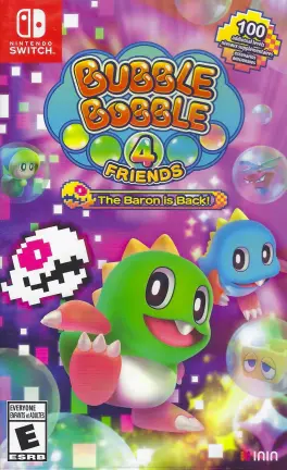Capa de Bubble Bobble 4 Friends: The Baron is Back! (Switch)