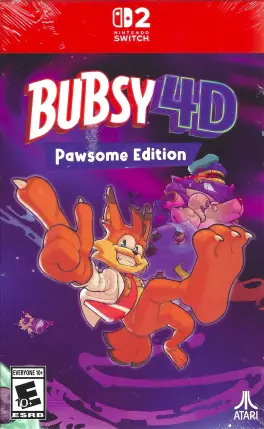 Capa de Bubsy 4D [Pawsome Edition] (Switch 2)