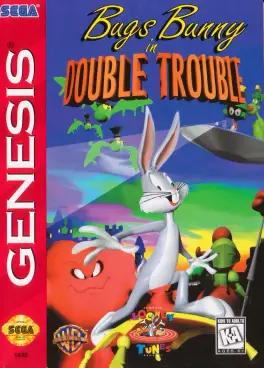 Capa de Bugs Bunny in Double Trouble (Mega Drive)