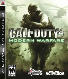 Capa de Call of Duty 4: Modern Warfare (PS3)