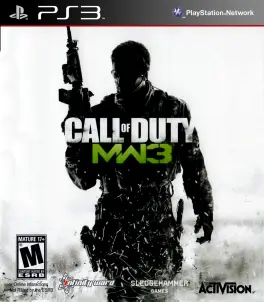 Capa de Call of Duty: Modern Warfare 3 (PS3)