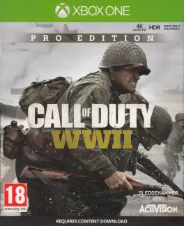 Capa de Call of Duty: WWII [Pro Edition] (Xbox One)