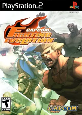 Capa de Capcom Fighting Evolution (PS2)