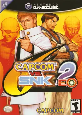 Capa de Capcom vs. SNK 2 EO (GameCube)