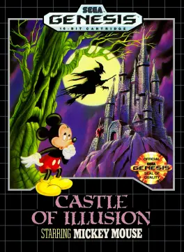 Capa de Castle of Illusion Starring Mickey Mouse (Mega Drive)