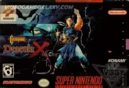 Capa de Castlevania Dracula X (SNES)