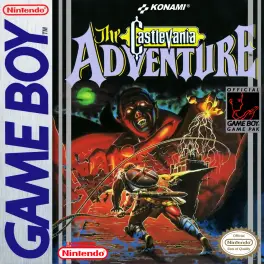 Capa de Castlevania: The Adventure (Game Boy)