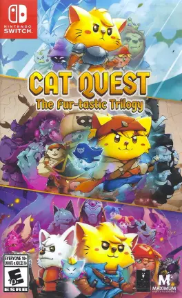 Capa de Cat Quest: The Fur-tastic Trilogy (Switch)