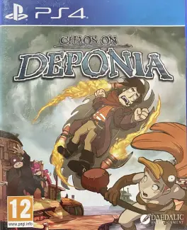 Capa de Chaos on Deponia (PS4)