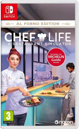 Capa de Chef Life: A Restaurant Simulator [Al Forno Edition] (Switch)