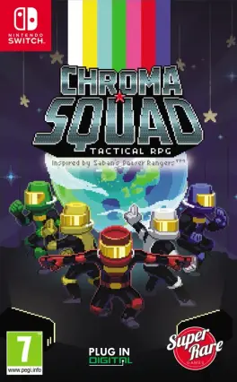 Capa de Chroma Squad (Switch)
