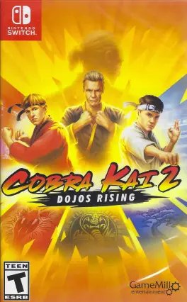 Capa de Cobra Kai 2: Dojos Rising (Switch)