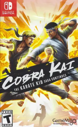 Capa de Cobra Kai: The Karate Kid Saga Continues (Switch)
