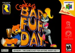 Capa de Conker's Bad Fur Day (N64)