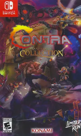 Capa de Contra Anniversary Collection (Switch)