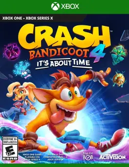 Capa de Crash Bandicoot 4: It's About Time (Xbox One)
