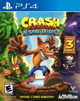 Capa de Crash Bandicoot N. Sane Trilogy (PS4)