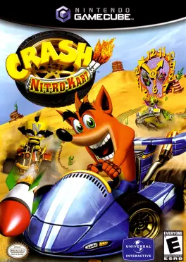 Capa de Crash Nitro Kart (GameCube)