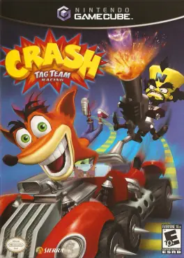 Capa de Crash Tag Team Racing (GameCube)