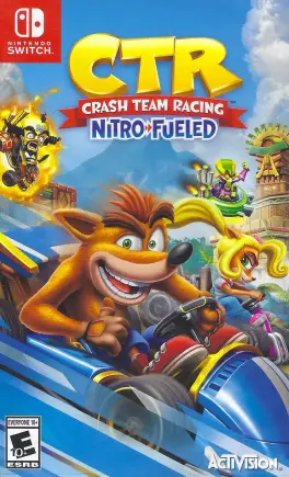 Capa de Crash Team Racing: Nitro-Fueled (Switch)