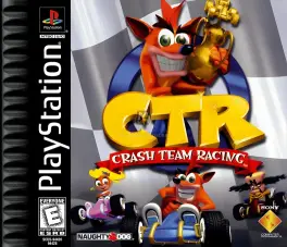 Capa de Crash Team Racing (PS1)