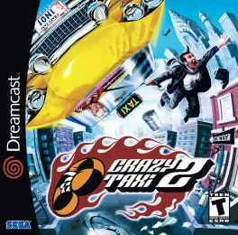 Capa de Crazy Taxi 2 (Dreamcast)